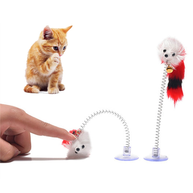 Funny Feather Mice - Cat Toy - Companion Pet Supply