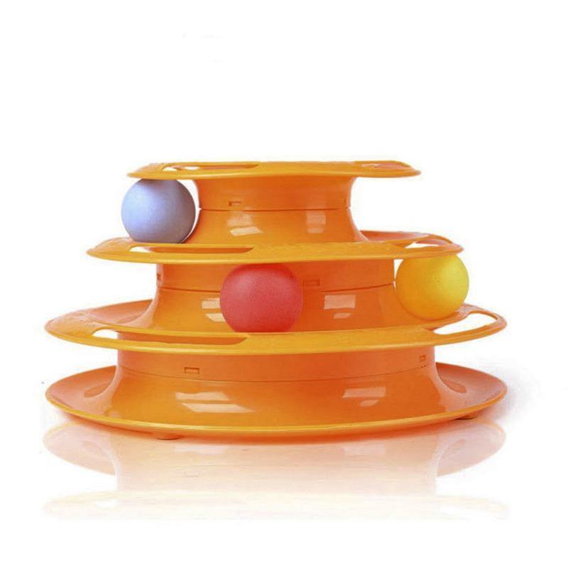 Triple Play Disc Cat Toy - Companion Pet Supply