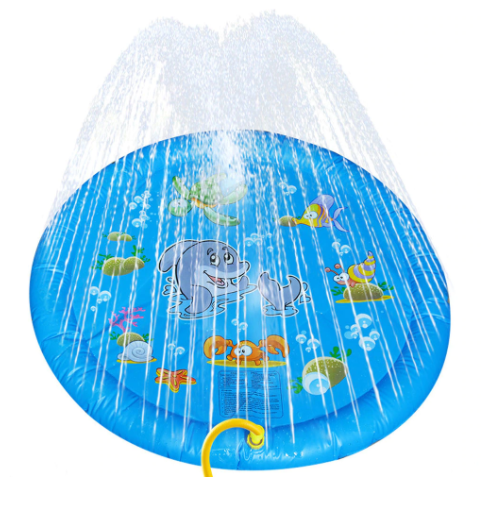 Water Splash Sprinkler Pad Dogs Play Mat - Companion Pet Supply