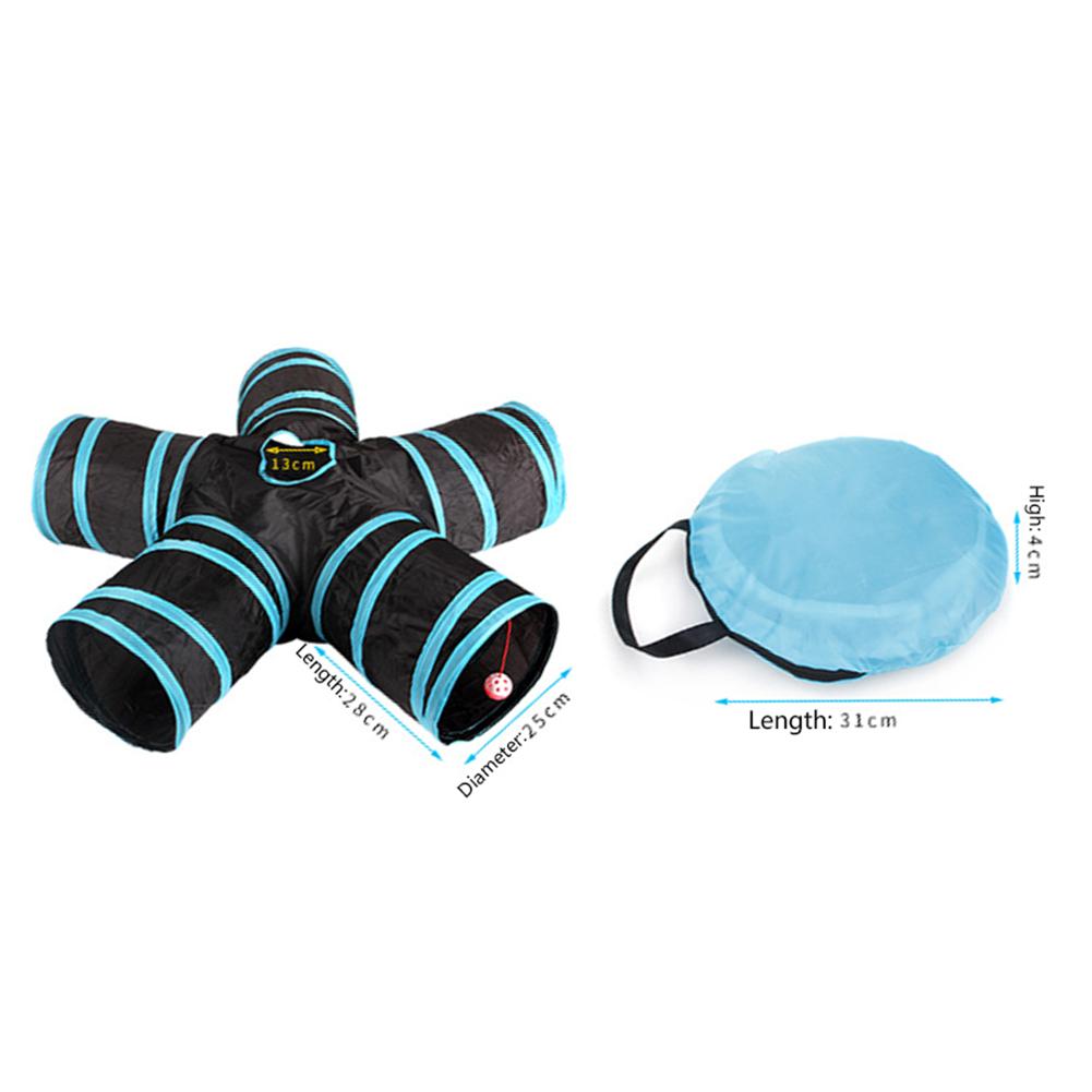 Foldable Pet Cat Tunnel - Companion Pet Supply