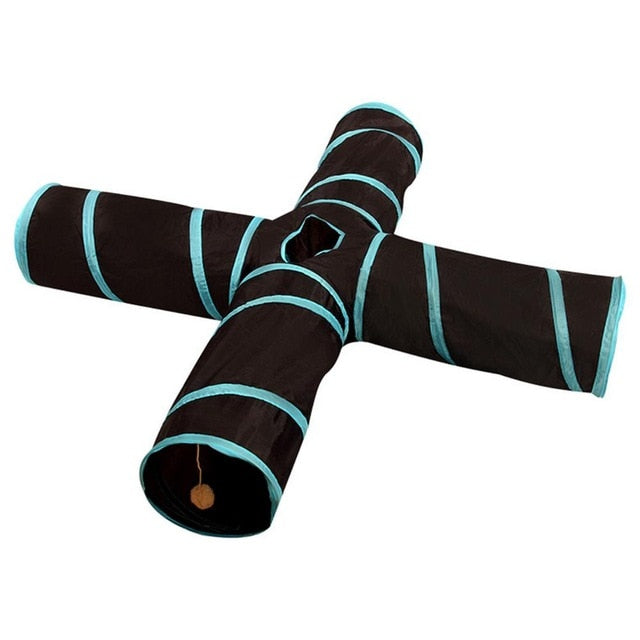 Foldable Pet Cat Tunnel - Companion Pet Supply