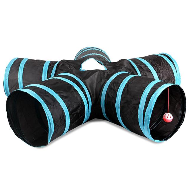 Foldable Pet Cat Tunnel - Companion Pet Supply