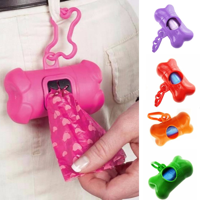 Bone Shape Waste Poo Garbage Dispenser - Companion Pet Supply