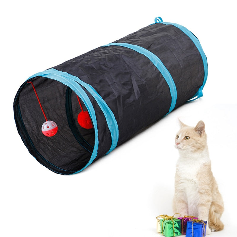 Funny Pet Play Cat Tunnel - Companion Pet Supply