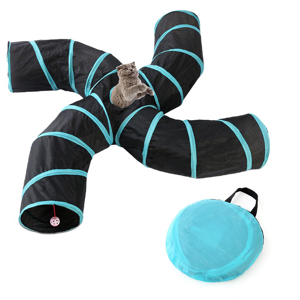 Foldable Pet Cat Tunnel - Companion Pet Supply