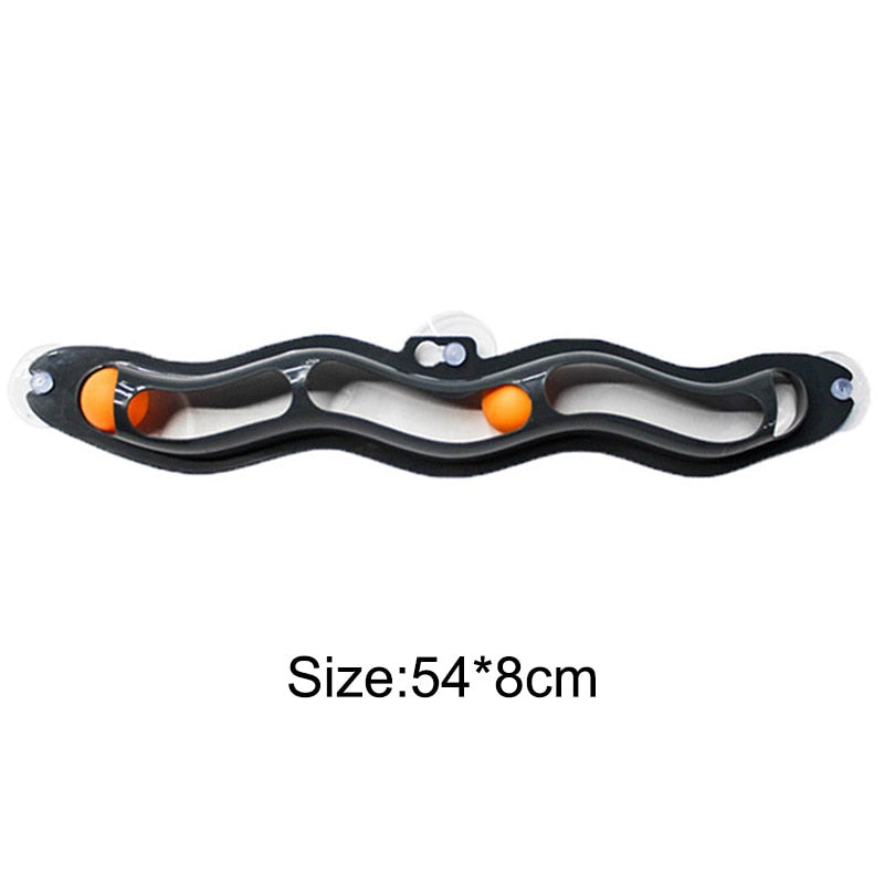 Window Sucker Cat Ball Toy - Companion Pet Supply