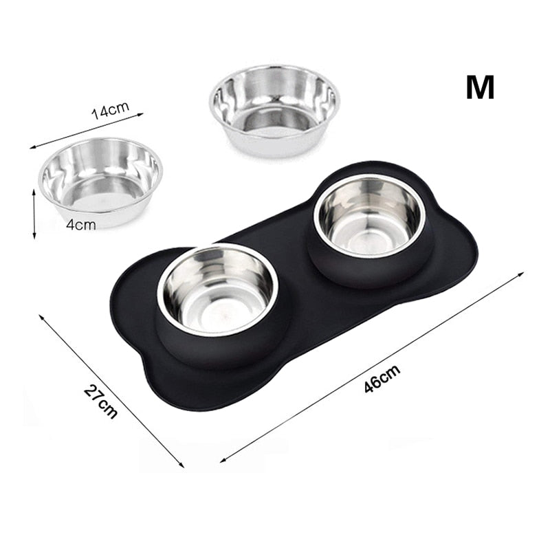 Anti-Overflow Pet Feeding Bowl - Companion Pet Supply