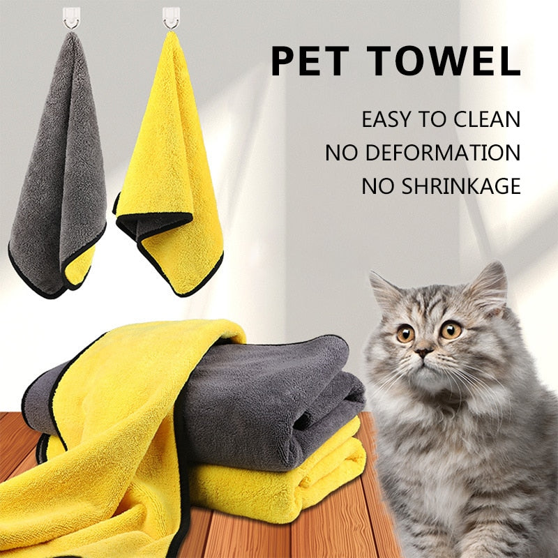 Soft Bath Absorbing Towel - Companion Pet Supply
