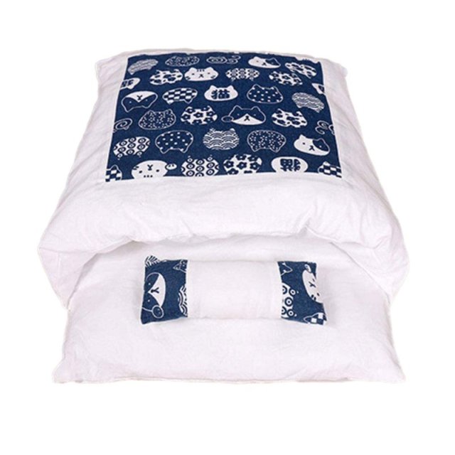 Japanese Style Cat Blanket - Companion Pet Supply