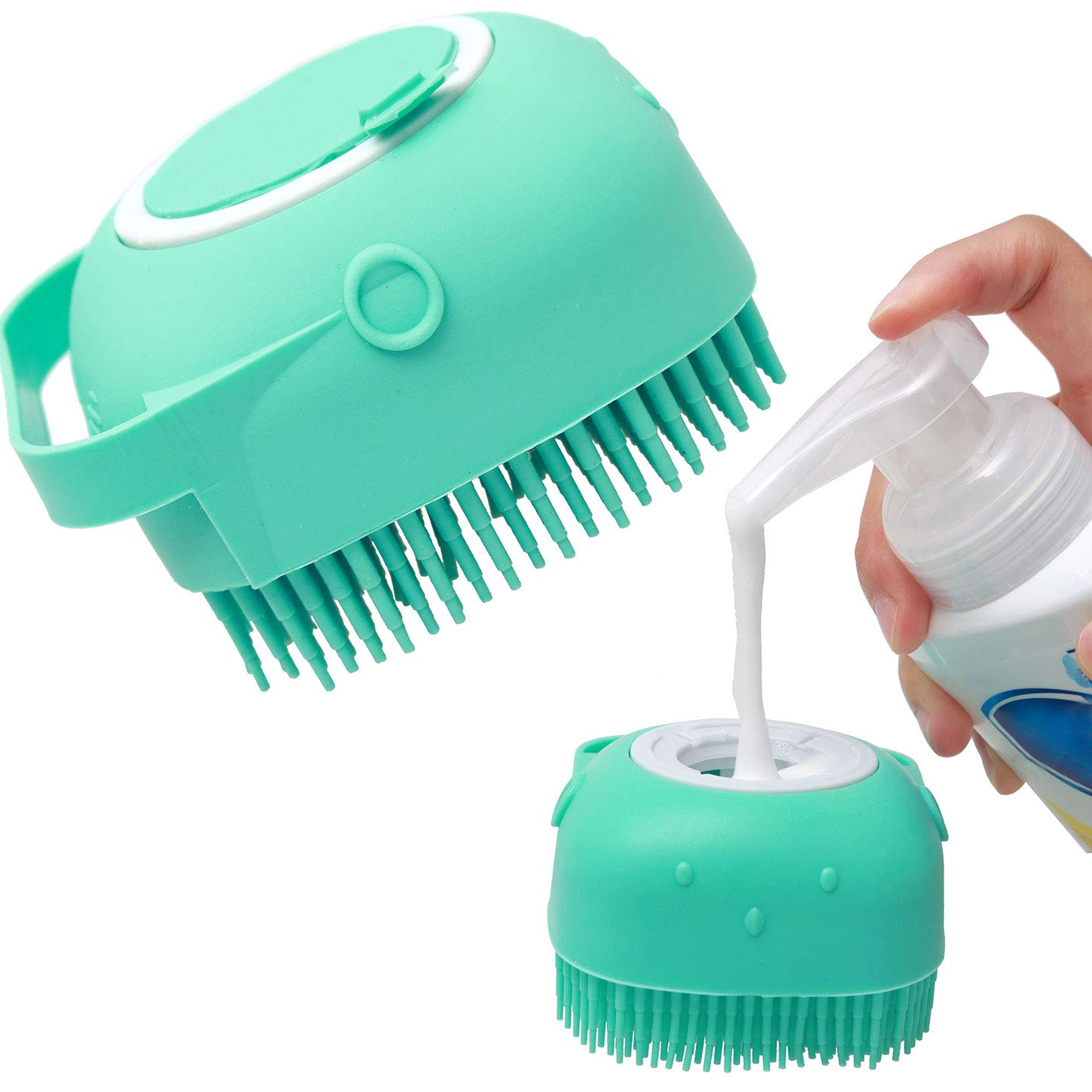 Pet Shampoo Massager Brush - Companion Pet Supply