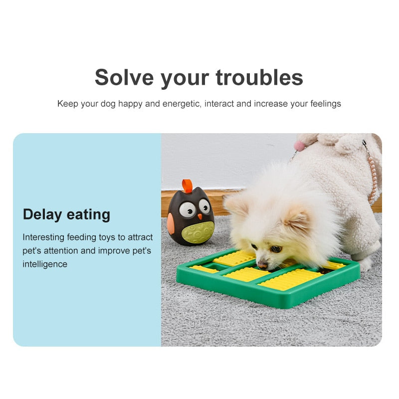 Slow Pet Feeder Bowl - Companion Pet Supply
