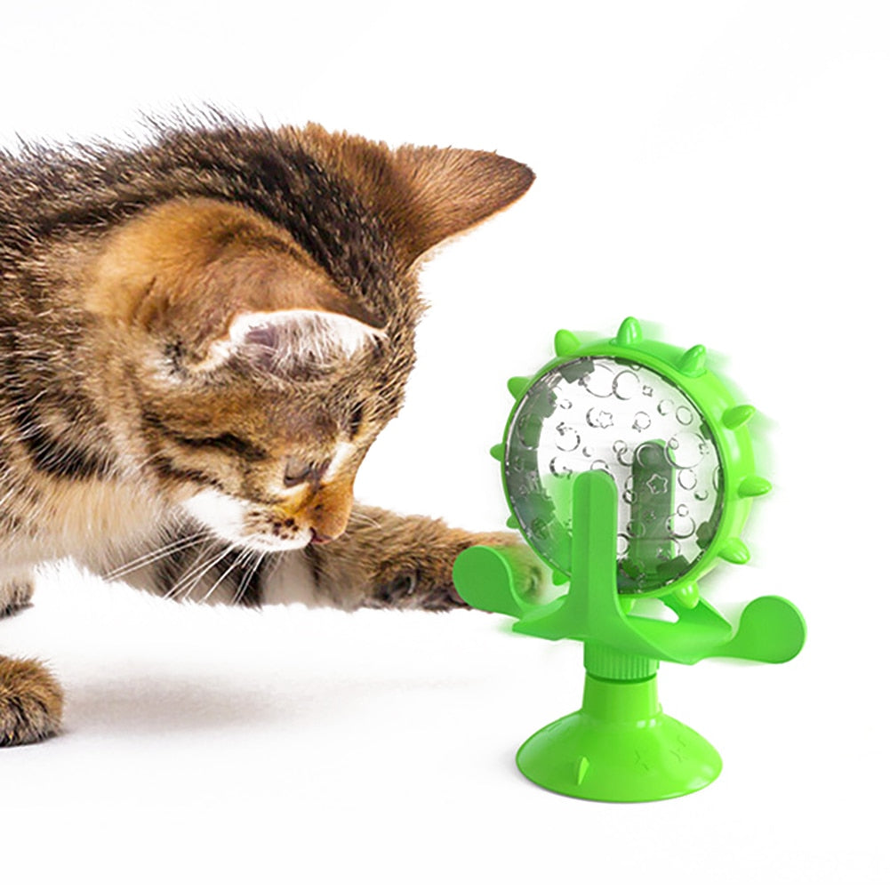 Pet Turntable Leakage Feeder - Companion Pet Supply