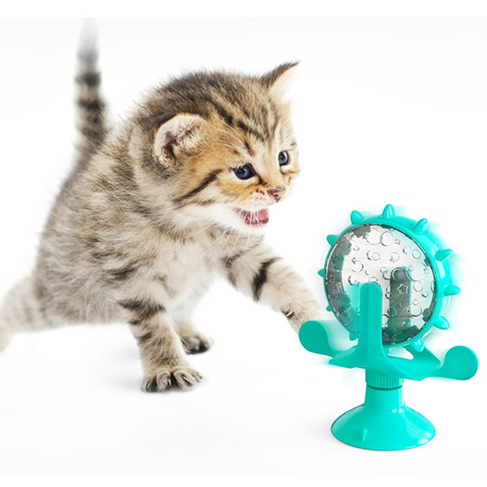 Pet Turntable Leakage Feeder - Companion Pet Supply