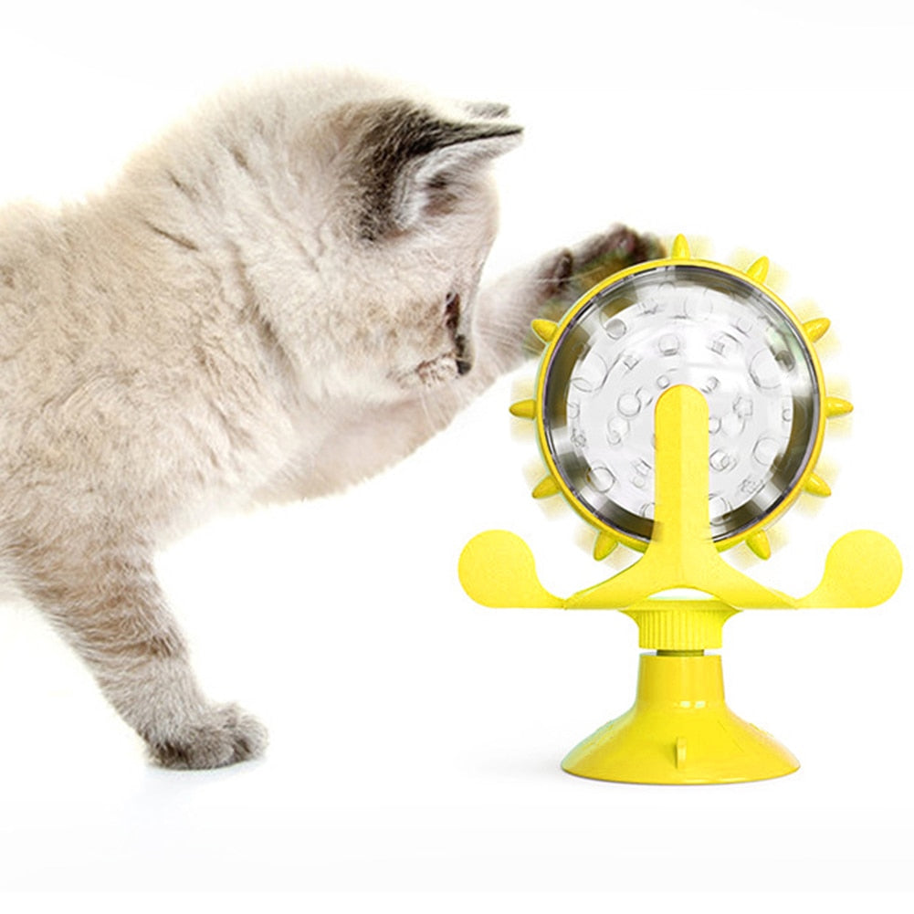 Pet Turntable Leakage Feeder - Companion Pet Supply