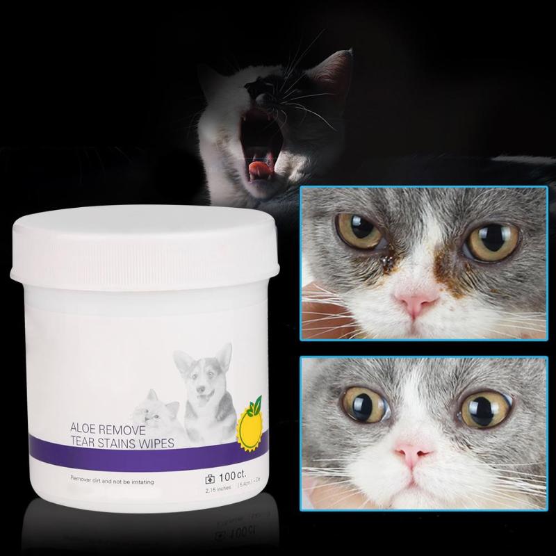 100PCS Pet Dog Facial Cleaning Pads - Companion Pet Supply