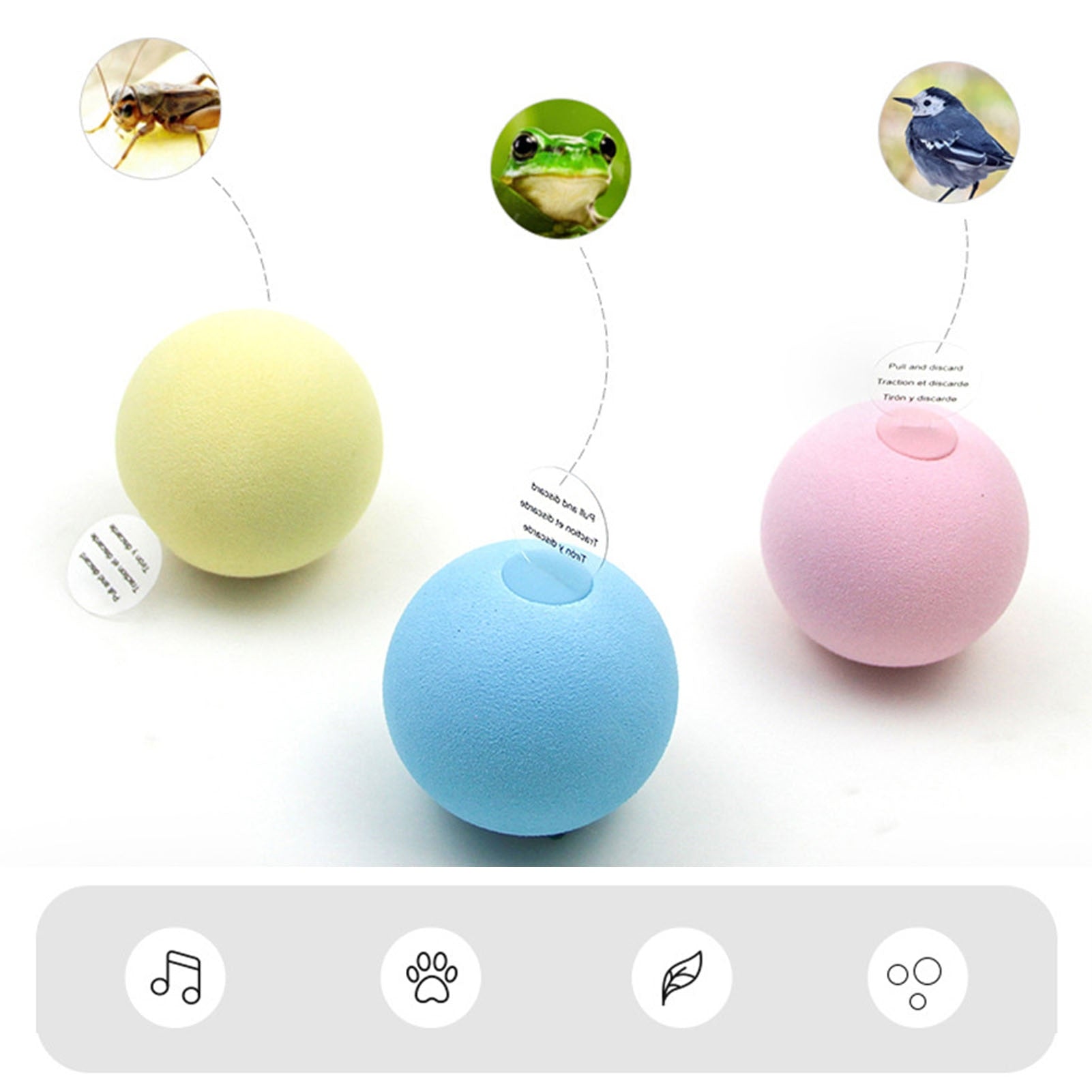 Interactive Catnip Cat Ball - Companion Pet Supply