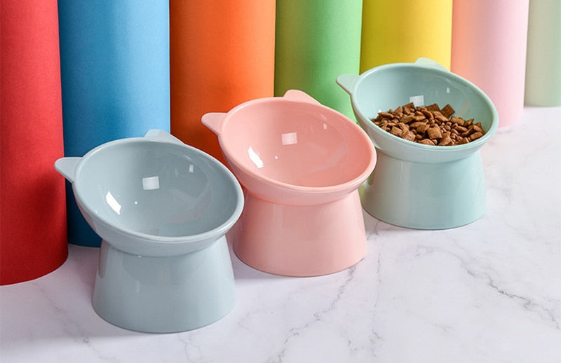 Non-slip Raised Pet Bowls - Companion Pet Supply