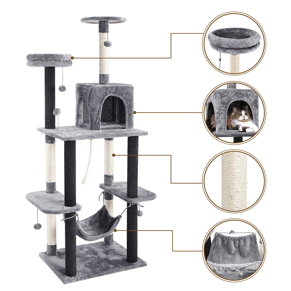 Cat Tree Condo Tower - Companion Pet Supply