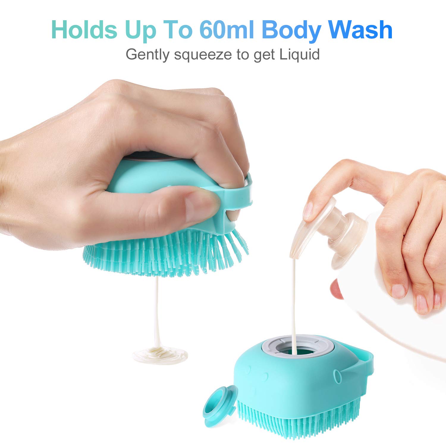 Pet Shampoo Massager Brush - Companion Pet Supply