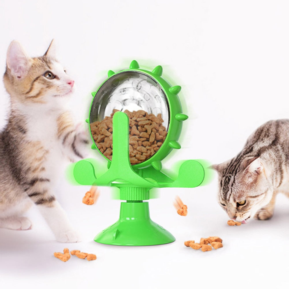 Pet Turntable Leakage Feeder - Companion Pet Supply