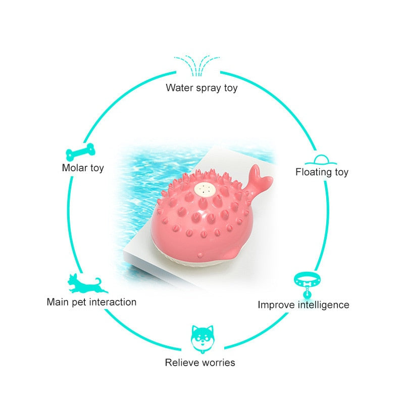 Electric Summer Water Floating Dog Toy